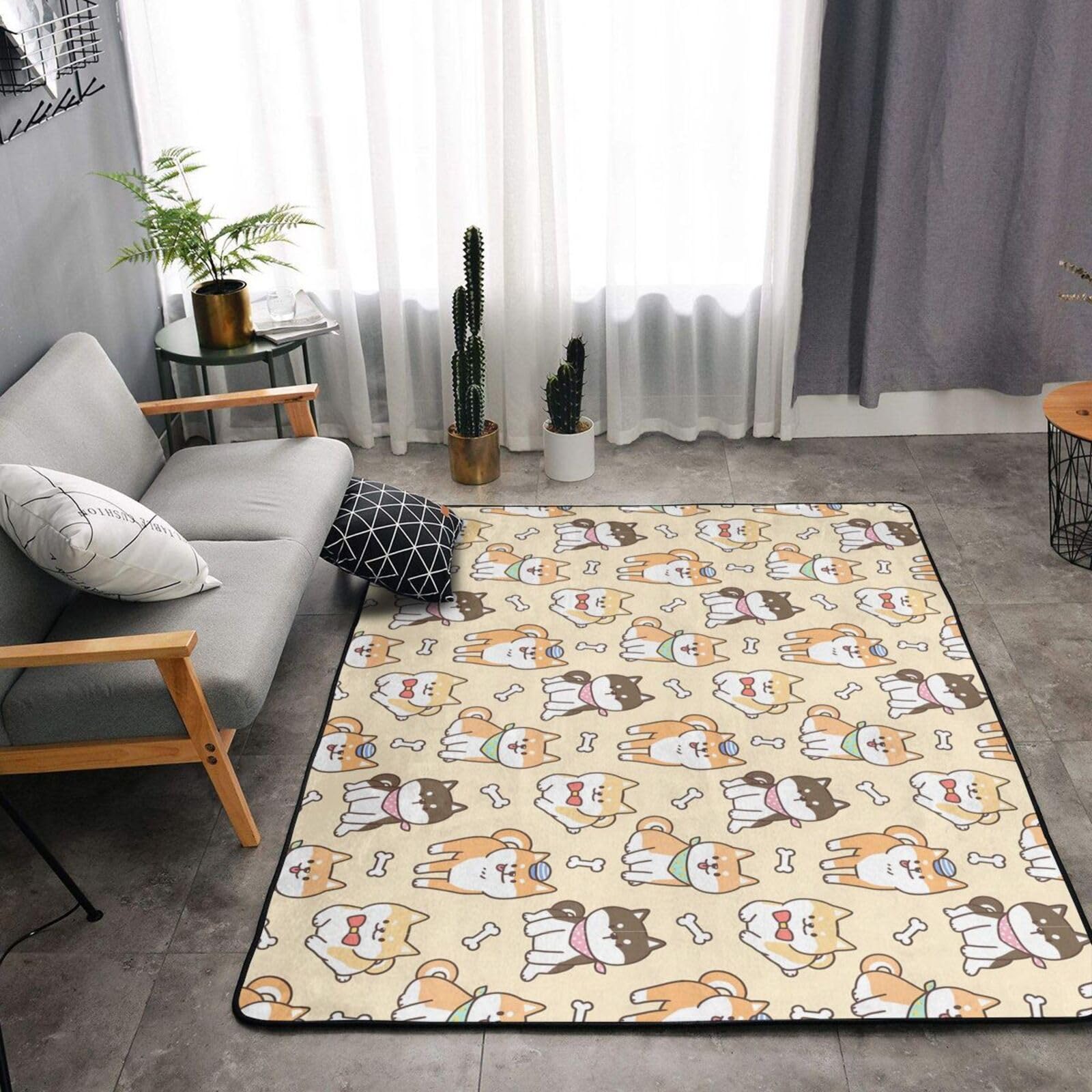 vintage 海外輸入 ラグ マット カーペット 犬Dog ドッグ アニマル柄 vintage 海外輸入 ラグ マット カーペット 犬Dog ドッグ アニマル柄